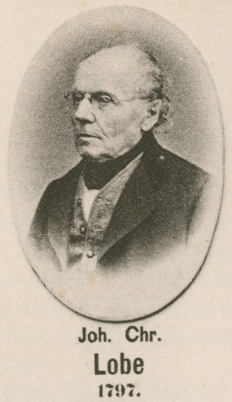 Johann Christian Lobe (gravür) by English School
