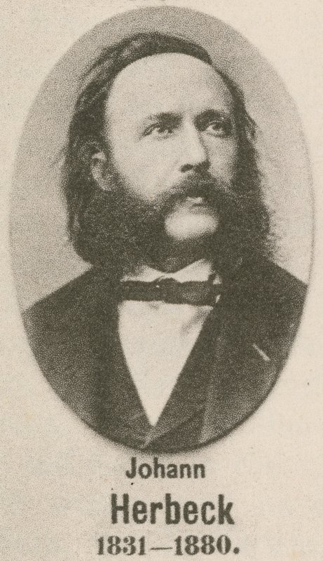 Johann Herbeck (gravür) by English School