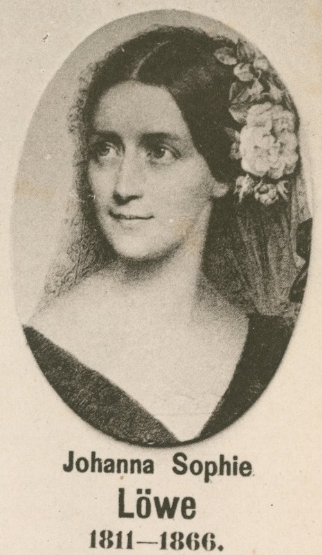 Johanna Sophie Lowe (gravür) by English School