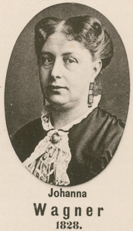 Johanna Wagner (gravür) by English School