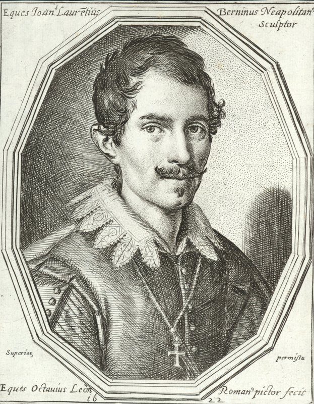 Johannes Laurentius Bernini, Napoliten heykeltıraş by English School