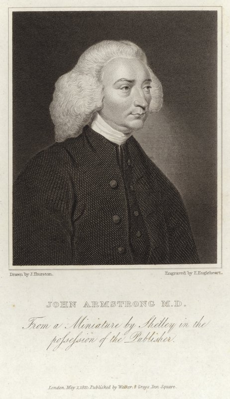 John Armstrong - İskoç şair ve hekim (1709?1779) by English School