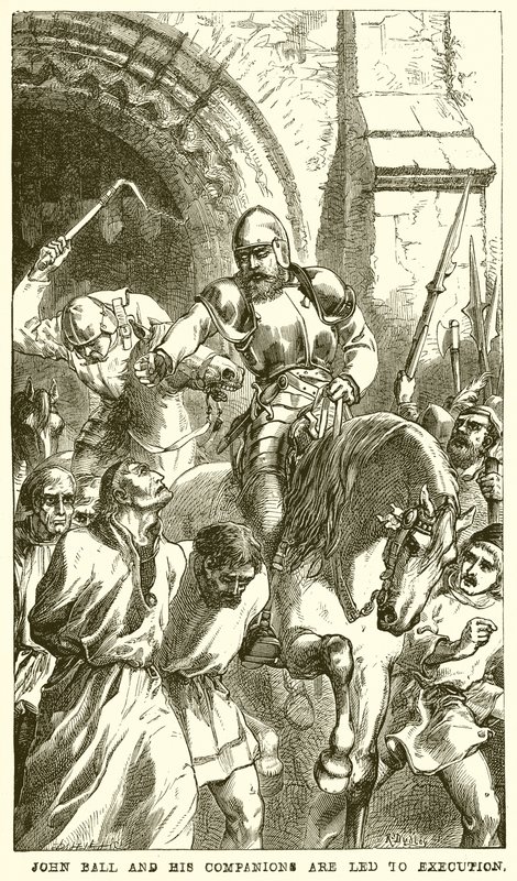 John Ball ve Arkadaşları İdam Edildi by English School