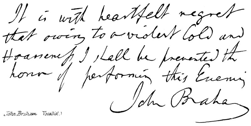 John Braham, (Vokalist) by English School