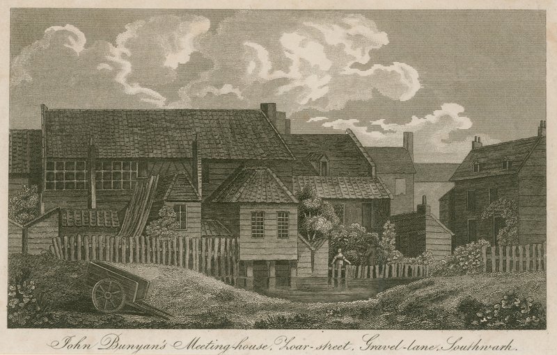 John Bunyans toplantı evi, Zoar Caddesi, Gravel Lane, Southwark by English School