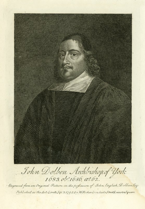 John Dolben, York Başpiskoposu by English School