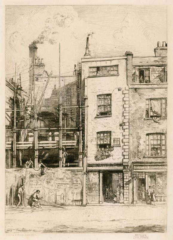 John Drydens Evi, Fetter Lane