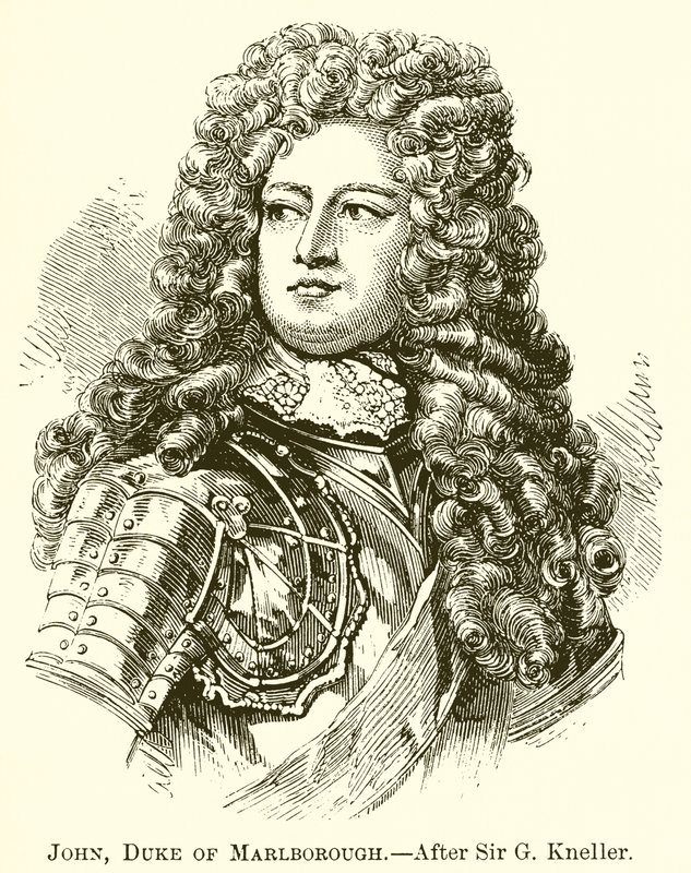 John, Marlborough Dükü by English School