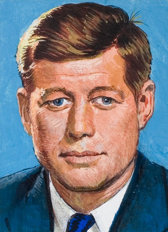 John F. Kennedy by English School