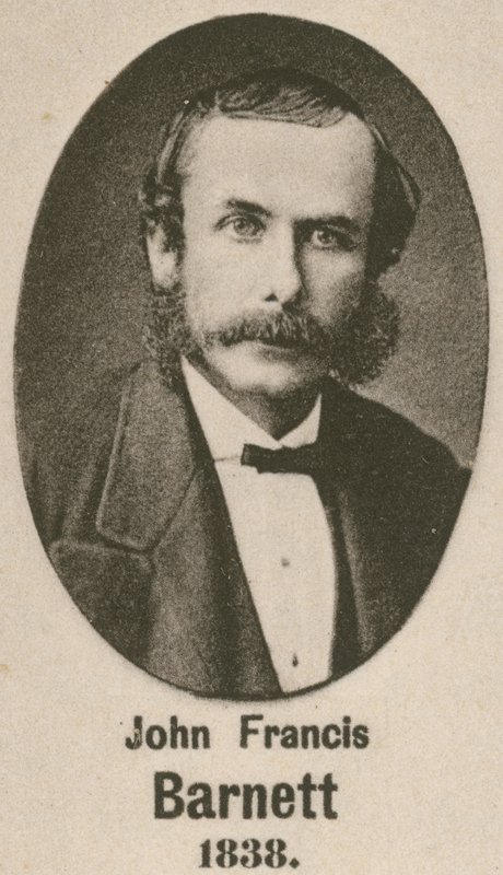 John Francis Barnett (gravür) by English School