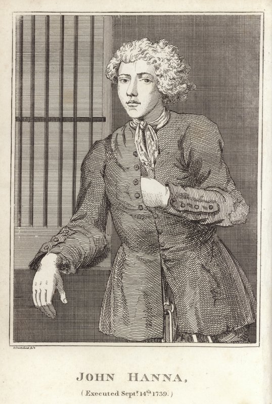 John Hanna, 14 Eylül 1739