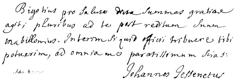John Jessenet by English School