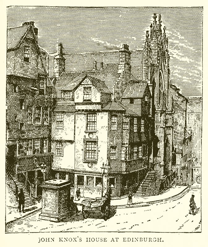 John Knoxs Evi Edinburgh'da by English School