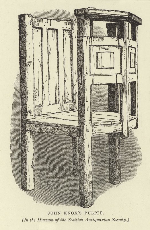 John Knoxs Minber by English School