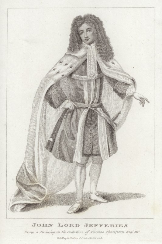 John Lord Jefferies (nokta gravürü) by English School
