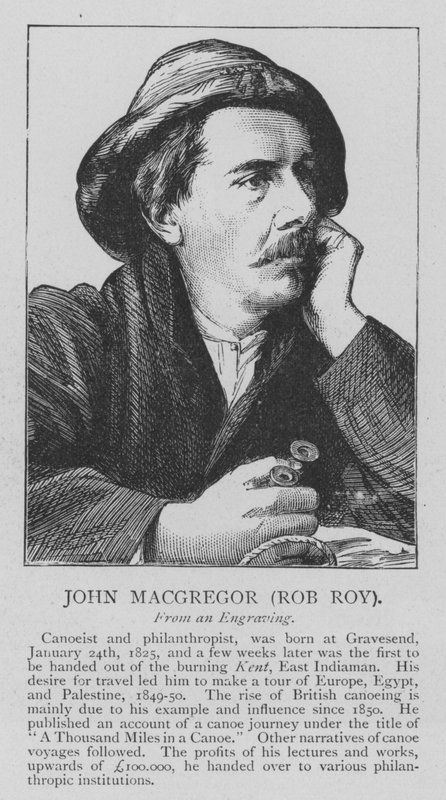 John Macgregor, Rob Roy (gravür) by English School