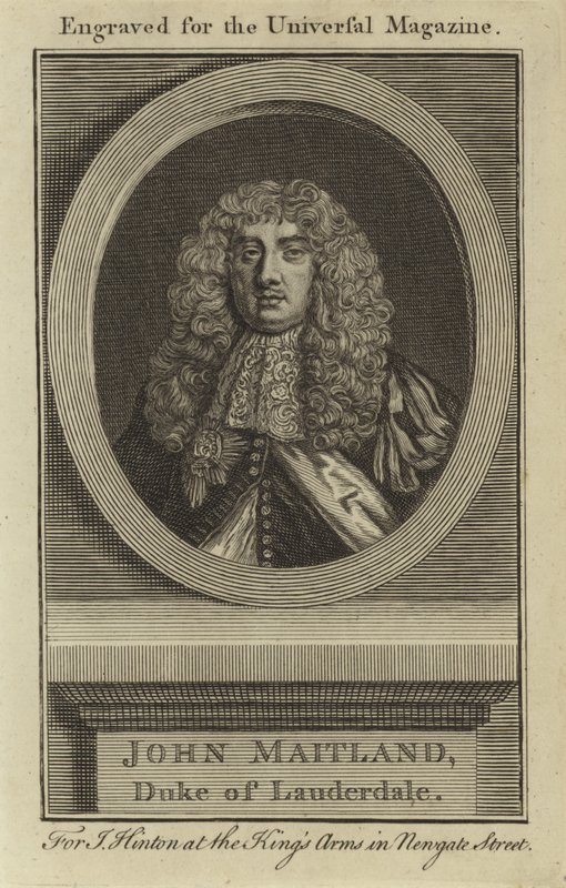 John Maitland, Lauderdale Dükü by English School