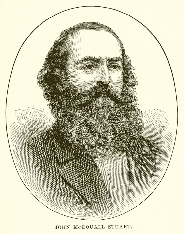 John McDouall Stuart by English School