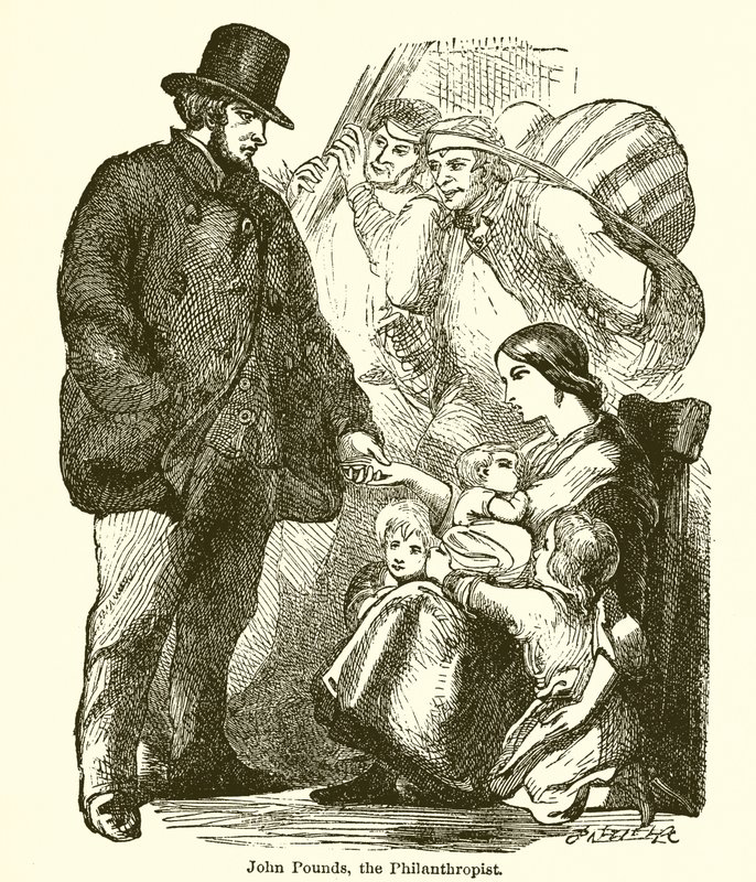 John Pounds Hayırsever by English School
