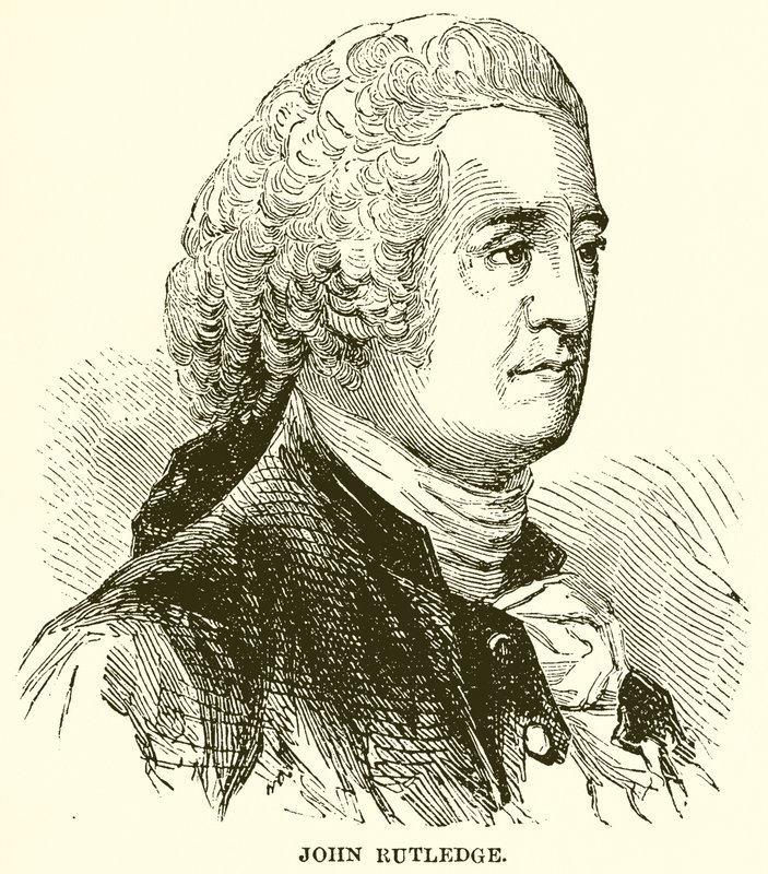 John Rutledge by English School