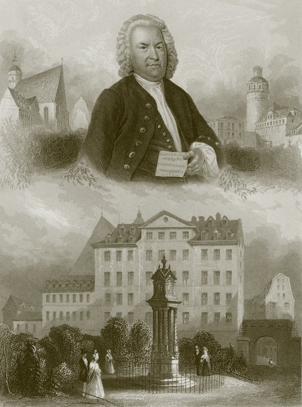 john sebastian bach by English School