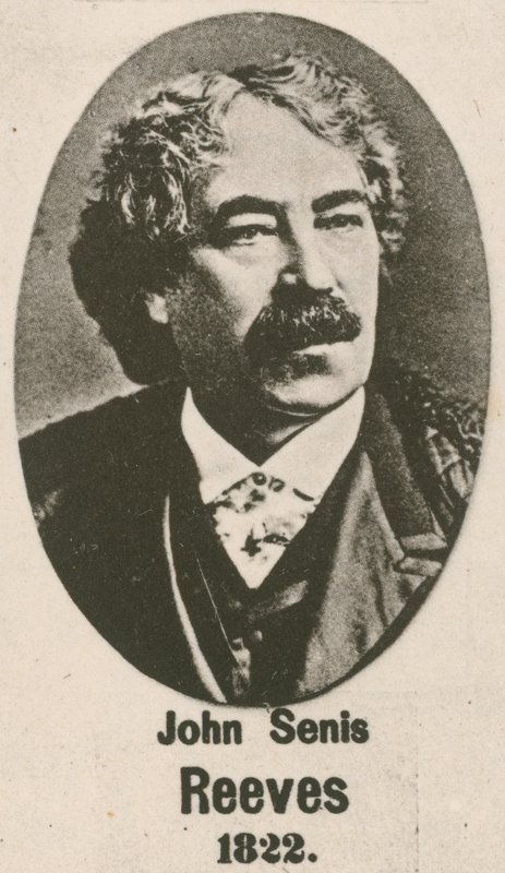 John Senis Reeves (gravür) by English School