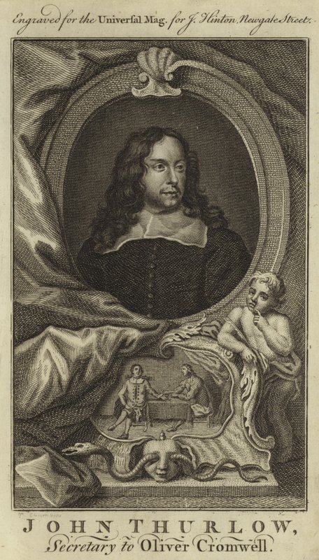 John Thurlow, Oliver Cromwell'in Sekreteri by English School