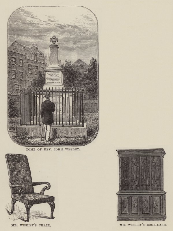 John Wesley (gravür) by English School