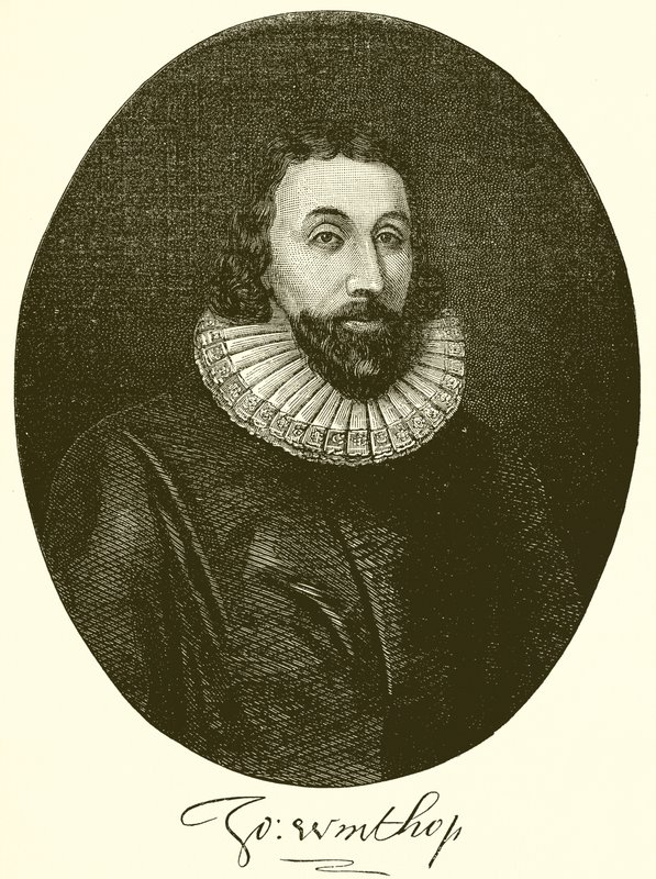 John Winthrop by English School