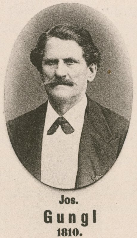 Joseph Gungl (gravür) by English School