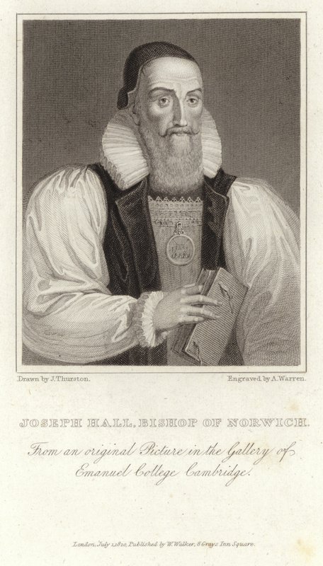 Joseph Hall, Norwich Piskoposu by English School
