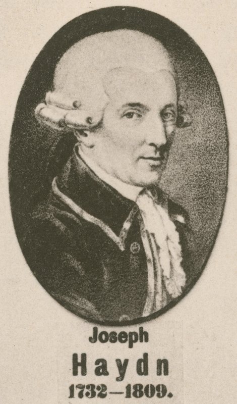 Joseph Haydn (gravür) by English School