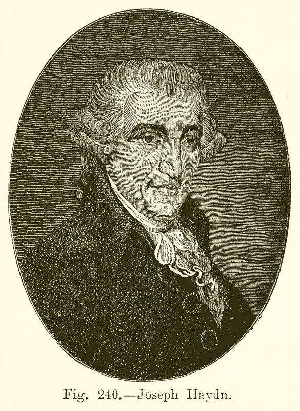 Joseph Haydn by English School