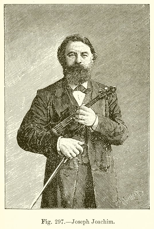 Joseph joachim by English School