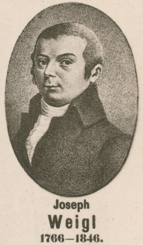 Joseph Weigl (gravür) by English School