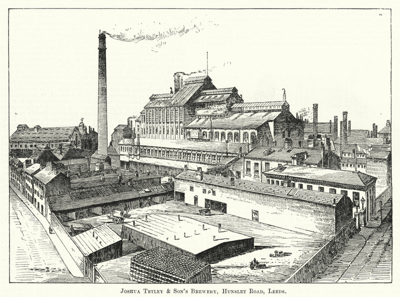 Joshua Tetley ve Oğlunun Bira Fabrikası, Hunslet Yolu, Leeds by English School