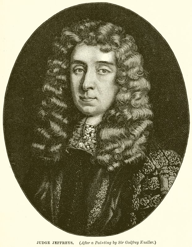 Yargıç Jeffreys by English School