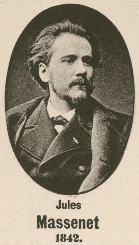 Jules Massenet (gravür) by English School