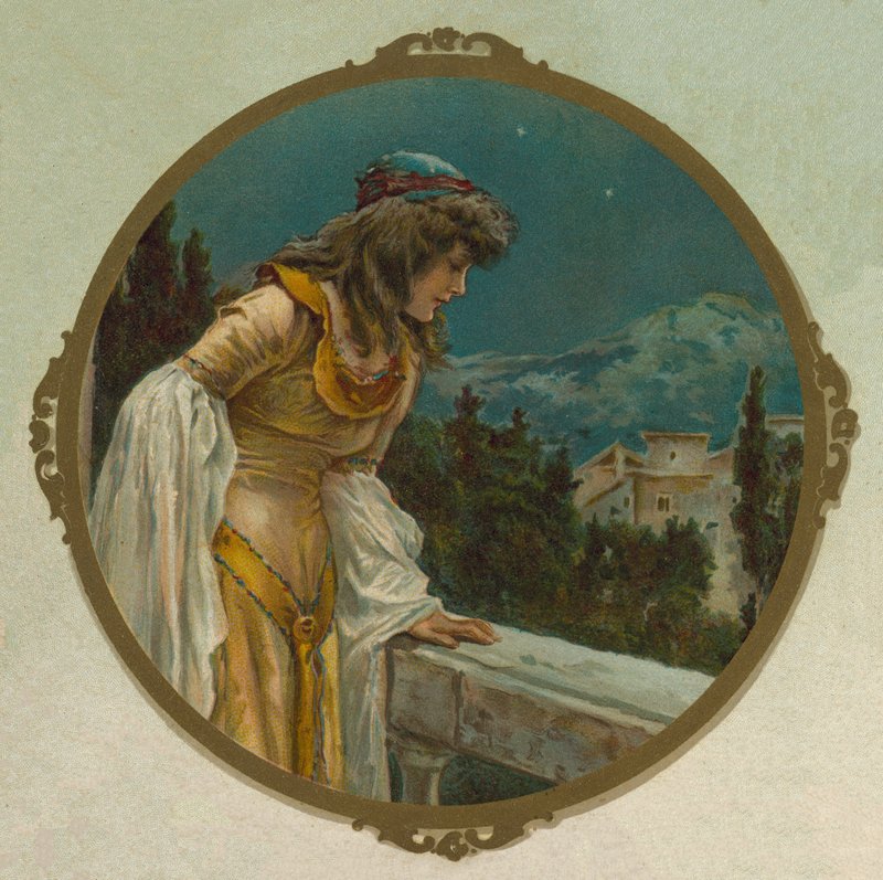 Juliet balkonunda, Shakespeare