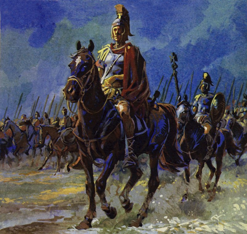 Julius Caesar kuvveti isyanı bastırmak için birliklerini Galya
