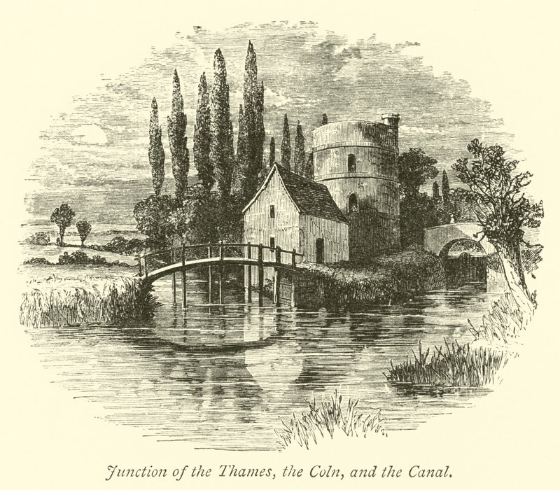 Thames, Coln ve Kanalın Kavşağı by English School