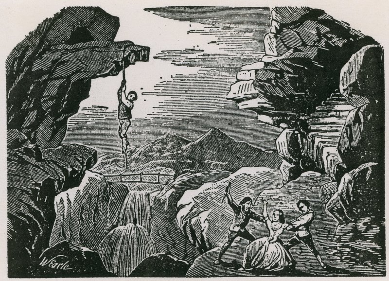 Kathleen Mavoreen (1864), melodram by English School