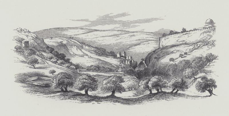 Kedron (gravür) by English School