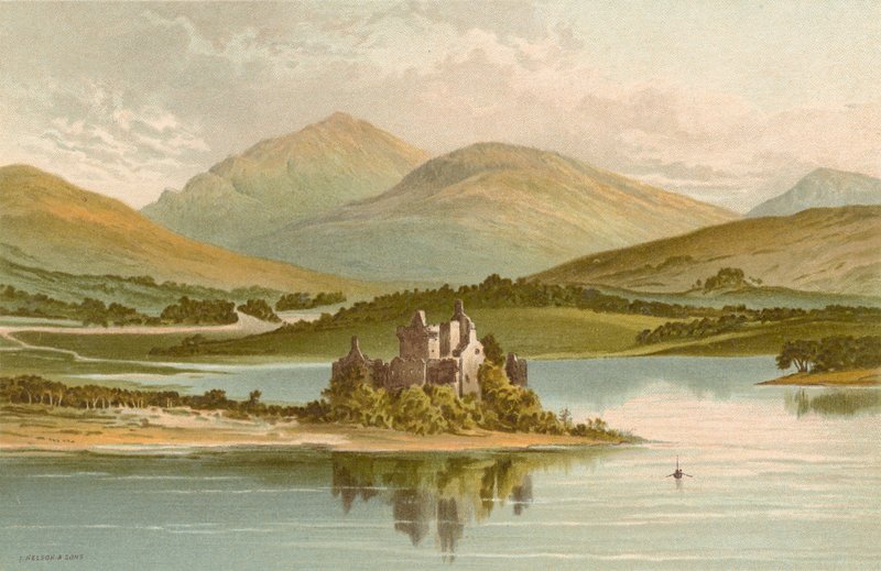 Kilchurn Kalesi - Loch Huşu by English School
