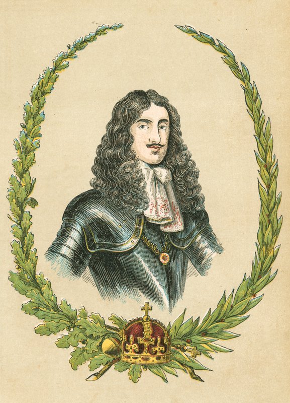 Kral II. Charles by English School