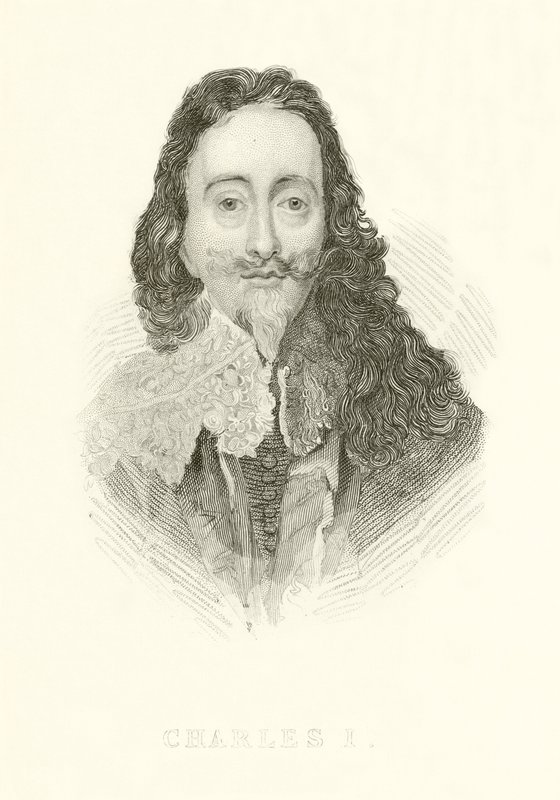 Kral I. Charles by English School
