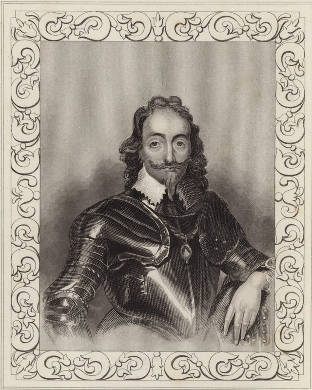 Kral I. Charles by English School