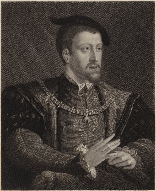 Kral Charles V by English School