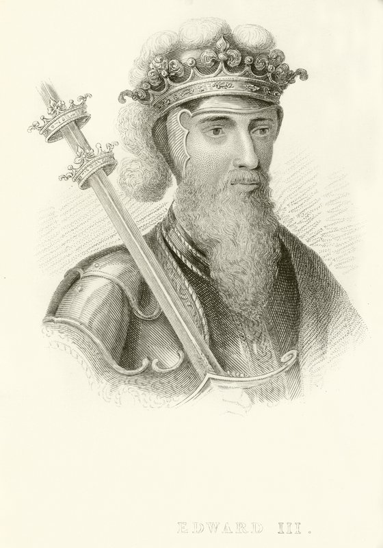 Kral Edward III by English School