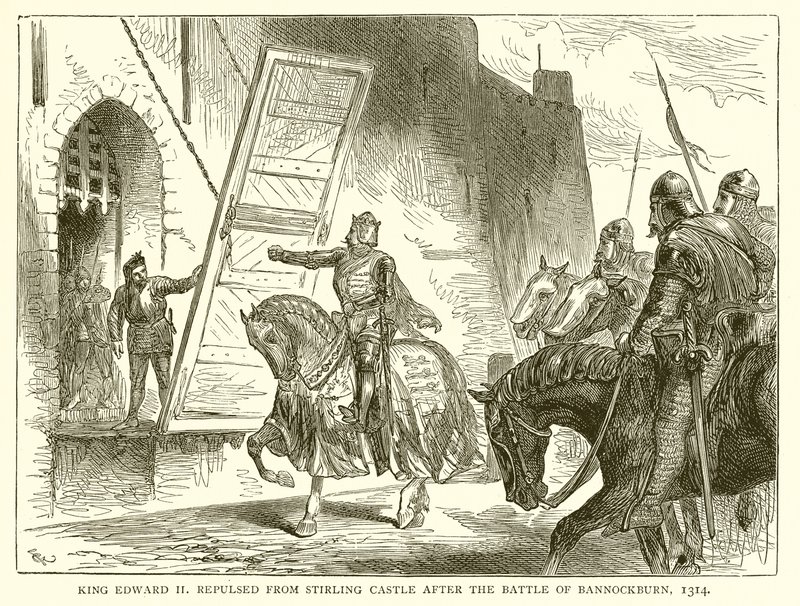 Kral II. Edward Bannockburn Savaşı